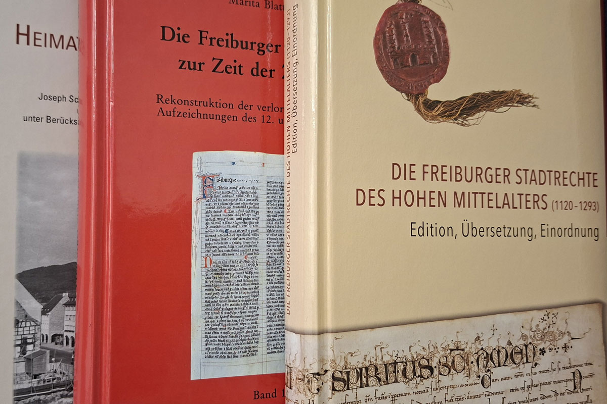 Drei Buchcover