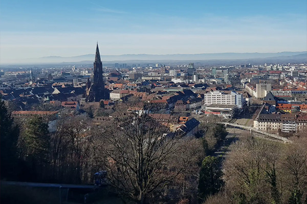 Blick vom Schlossberg Richtung Westen