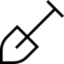 Icon Schaufel
