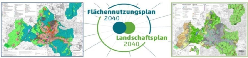 Flächennutzungs- und Landschaftsplan gehören zusammen - Plandarstellung