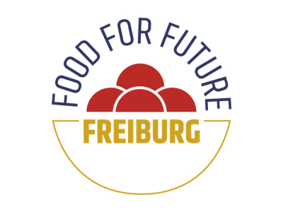 Logo mit Schriftzug "Food for Future Freiburg"