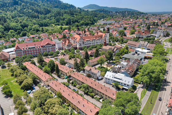 Knopfhäusle-Siedlung (Foto: Jan Raiber) Blick auf die Kopfhäusle-Siedlung