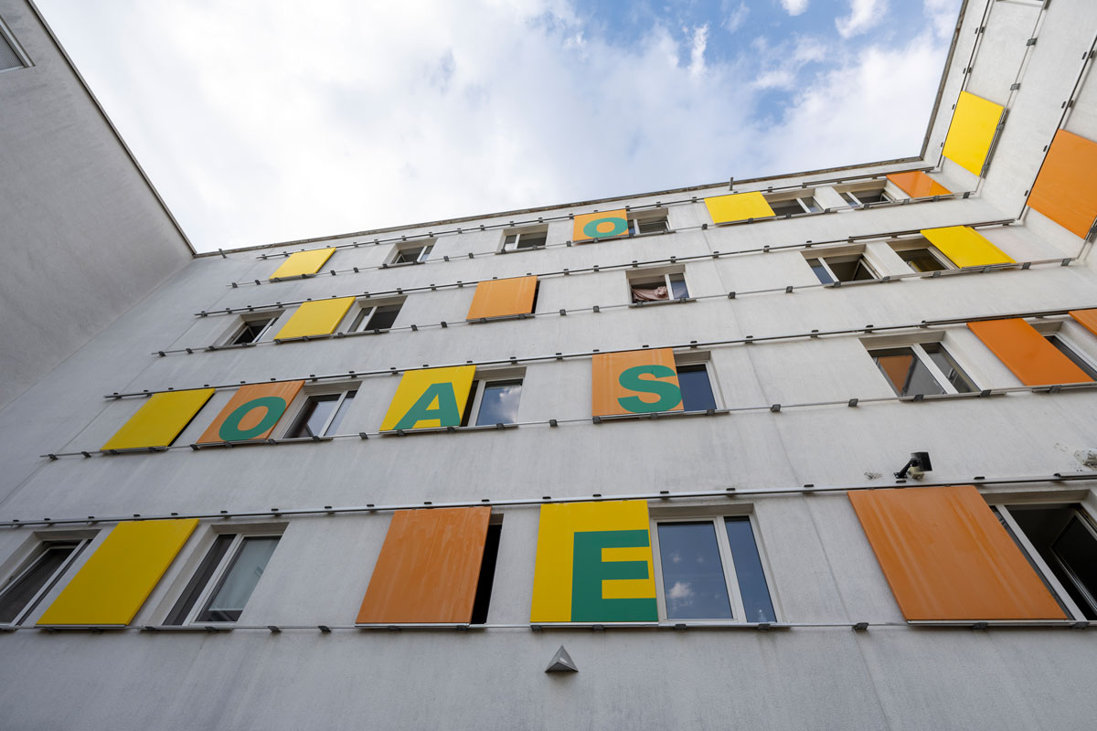 Fassade der OASE