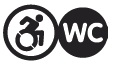 Behindertengerechtes WC
