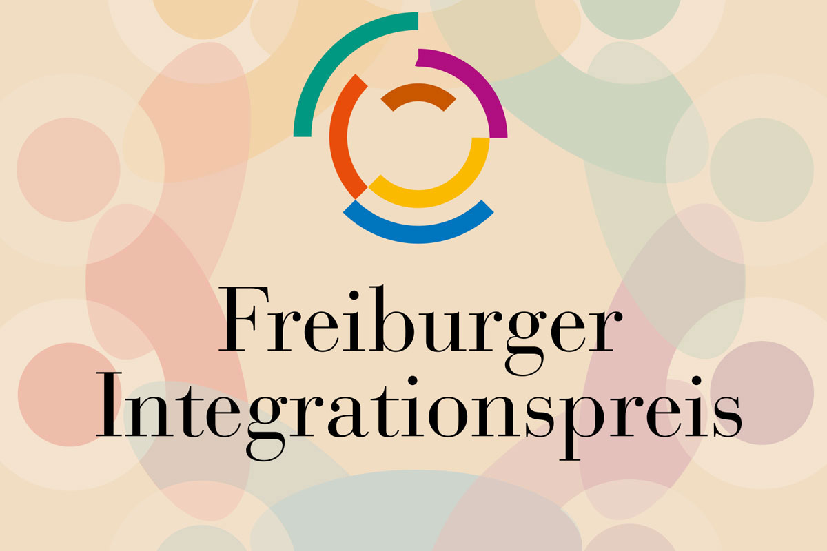 Schriftzug Freiburger Integrationspreis