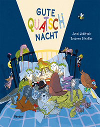 Buchcover "Gute-Quatsch-Nacht" von Jussi Jubitsch und Susanne Strasser