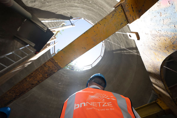 Baustellenabsperrung