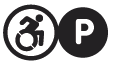Behindertenparkplatz
