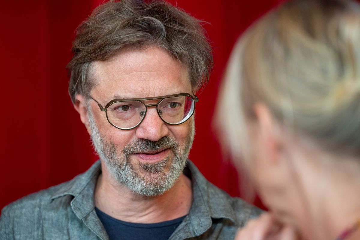 André de Ridder im Gespräch.