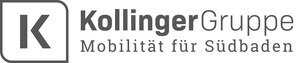 Logo Kollinger Gruppe mit Slogan "Mobilität für Südbaden"